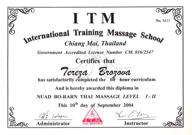 07. Thajské masáže (Tokio, Japonsko)